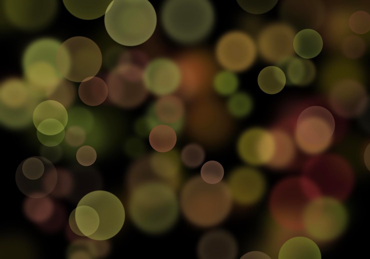 Foto desenfoque de bokeh para el diseño web de la aplicación diseño de ilustración de banner de página web