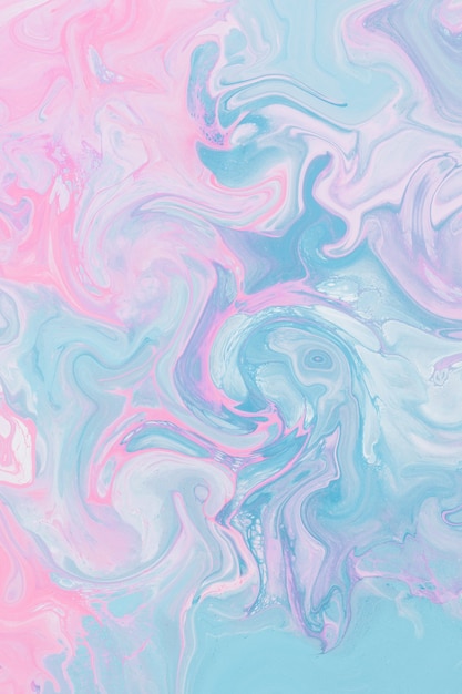 Desenhar com aquarelas, imagens abstratas para o fundo. Elemento de design, cores rosa pastel e azul. Flores geométricas, desfoque caleidoscópio