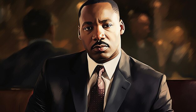 desenhar Martin Luther King