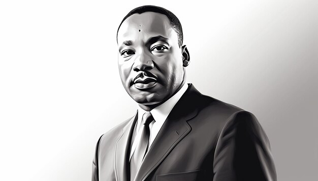 desenhar Martin Luther King