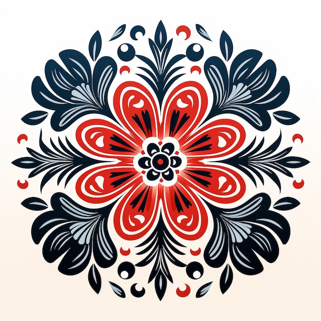 Desenho abstrato de flores metálicas com fundo pretoPintura digital de floresDecorativo floral desi