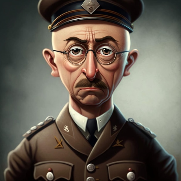 desenho animado - Himmler