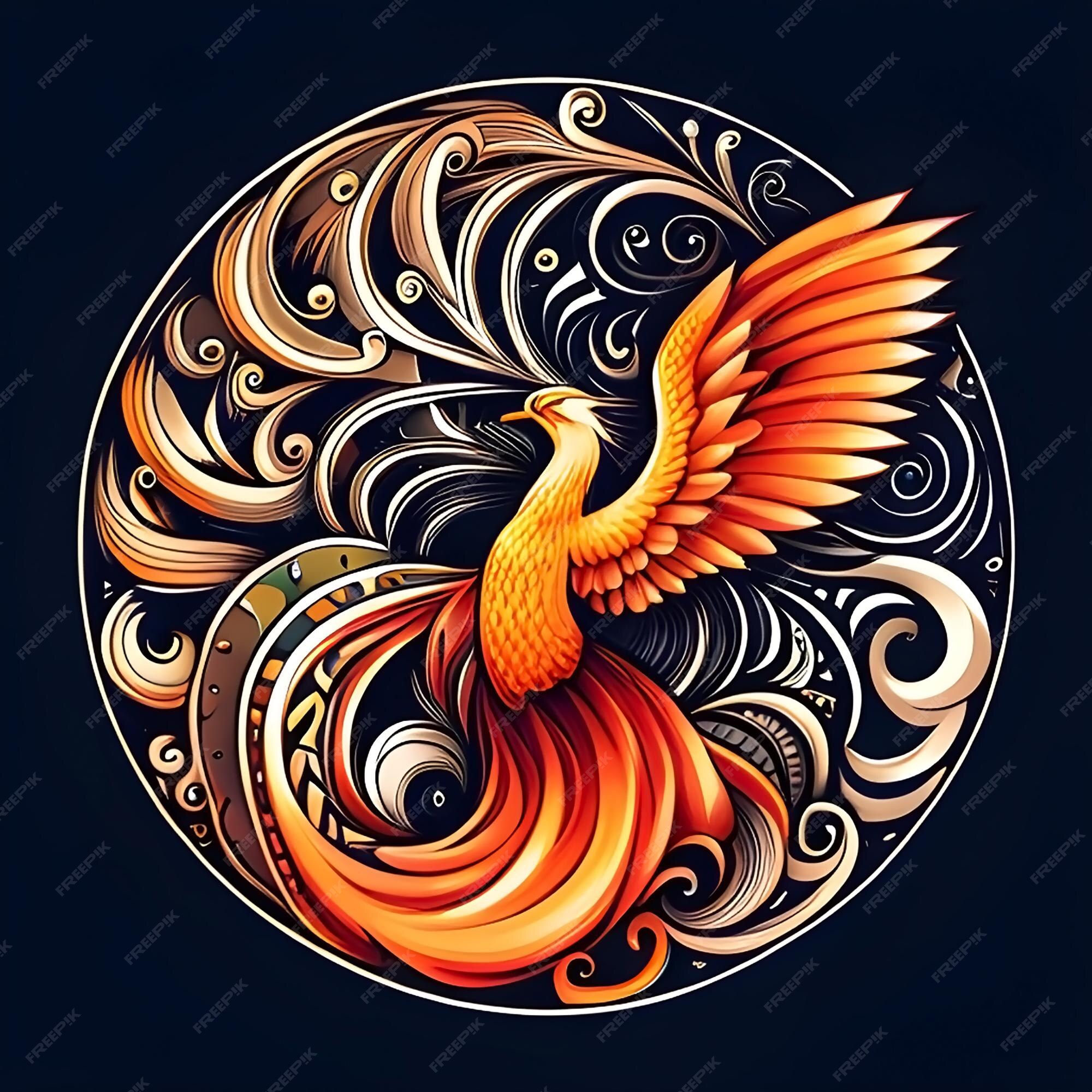 Firebird Cliparts - Pássaro De Fogo Desenho - Free Transparent PNG Clipart  Images Download