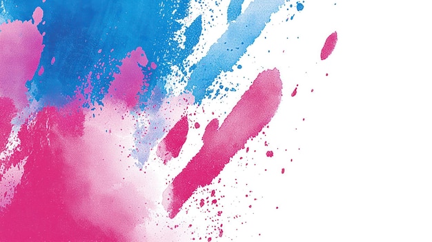 Desenho colorido de aquarela em fundo branco