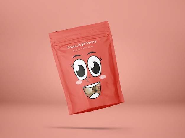 Desenho criativo da bolsa