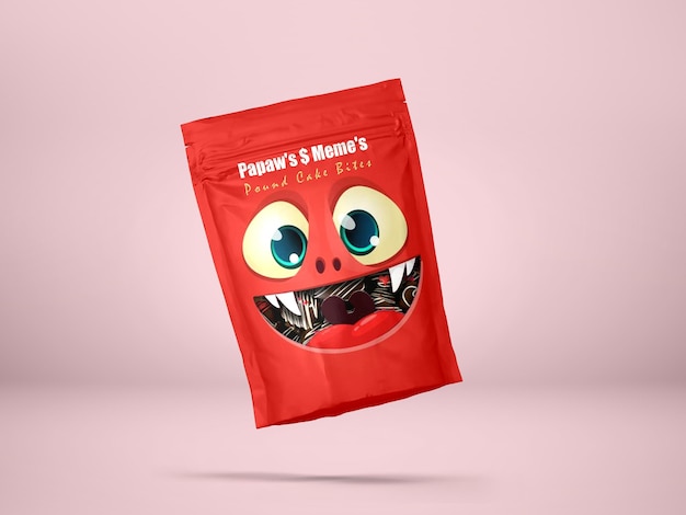 Desenho criativo da bolsa