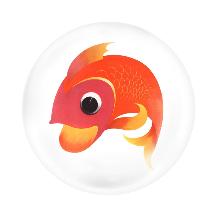 Foto desenho de bolha de adesivo de desenho animado de peixe saltador png de fundo transparente remixado por rawpixel