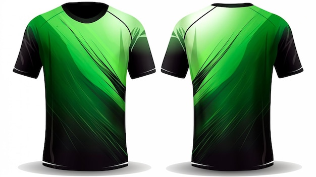 desenho de camisa desportiva de futebol