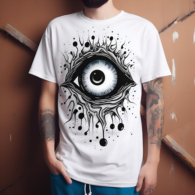 Foto desenho de camiseta