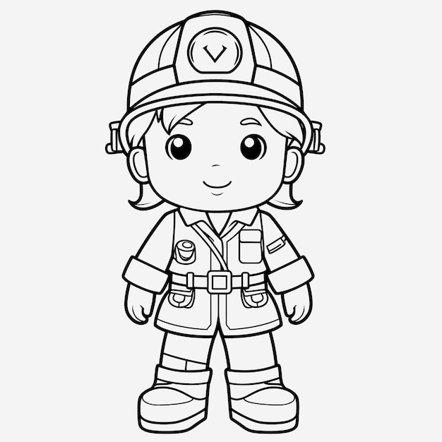 Desenhos para colorir de bombeiros para imprimir - Bombeiros - Just Color  Crianças : Páginas para colorir para crianças