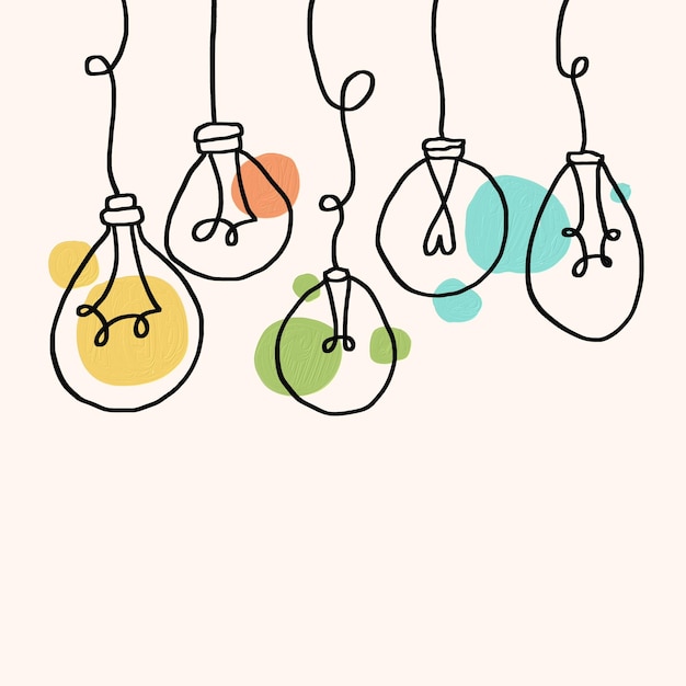 Desenho de economia de energia para o fundo