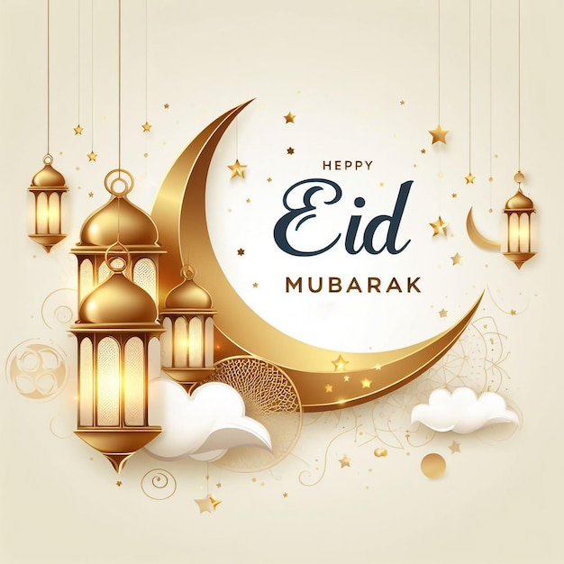 Desenho de Eid Mubarak