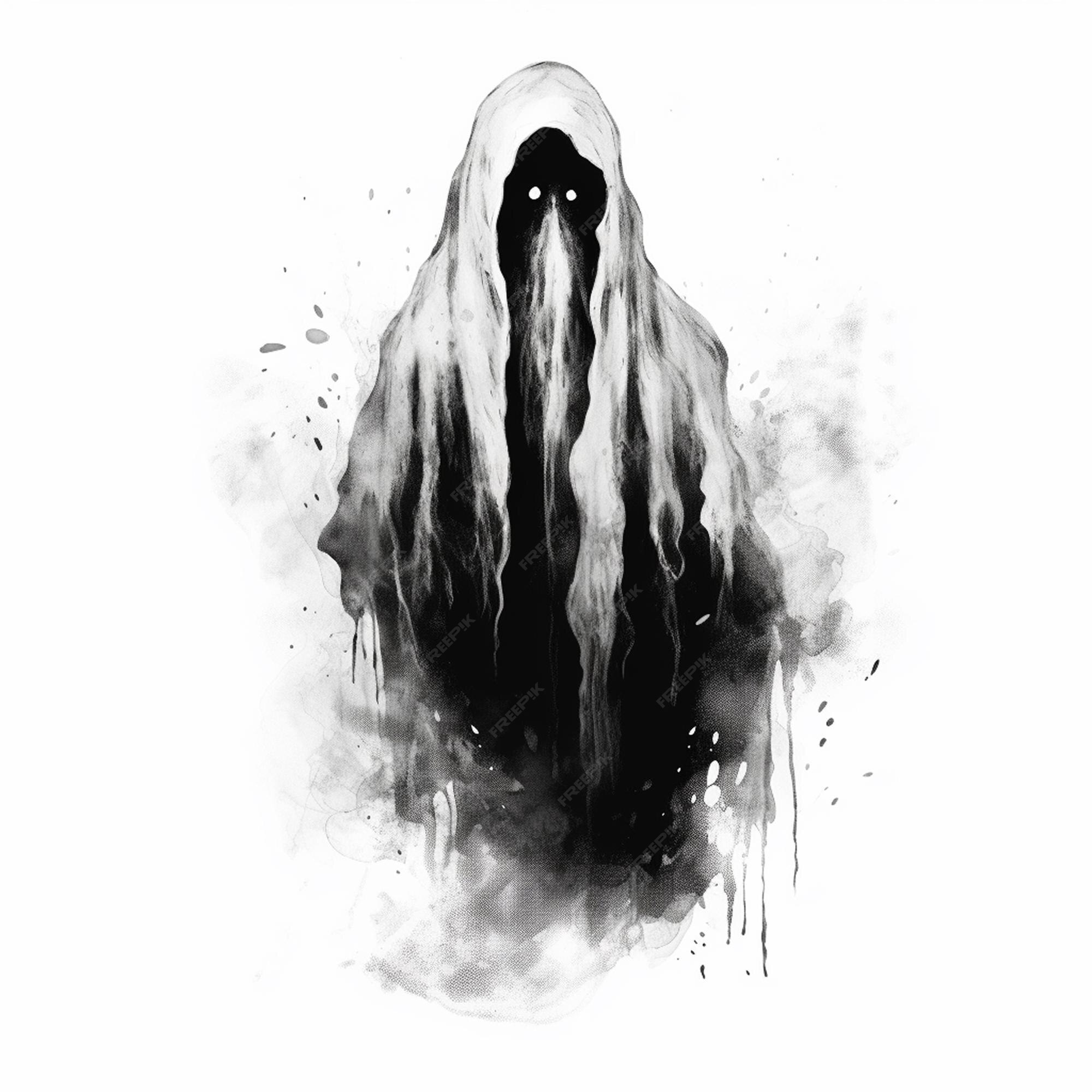 Desenho de fantasma de halloween para sites e aplicativos