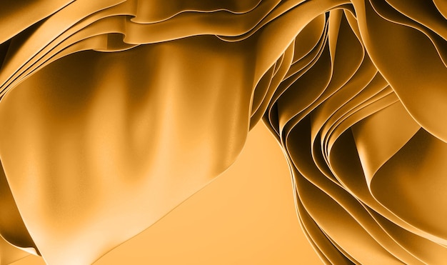 Desenho de fundo abstrato de bronze bruto laranja