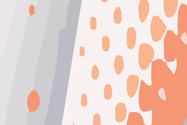 Desenho de fundo abstrato desenhado à mão com espaço de texto