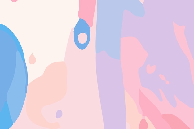 Desenho de fundo abstrato desenhado à mão com espaço de texto
