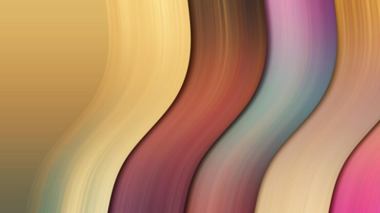 Foto desenho de fundo abstrato dinâmico e colorido