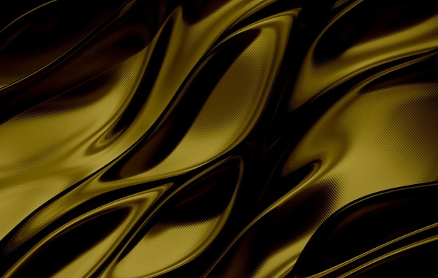 Desenho de fundo abstrato HD Cor amarela dourada escura