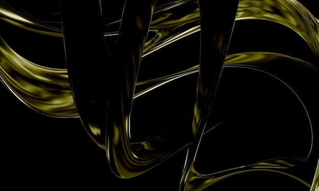 Desenho de fundo abstrato HD Cor de íris amarelo escuro