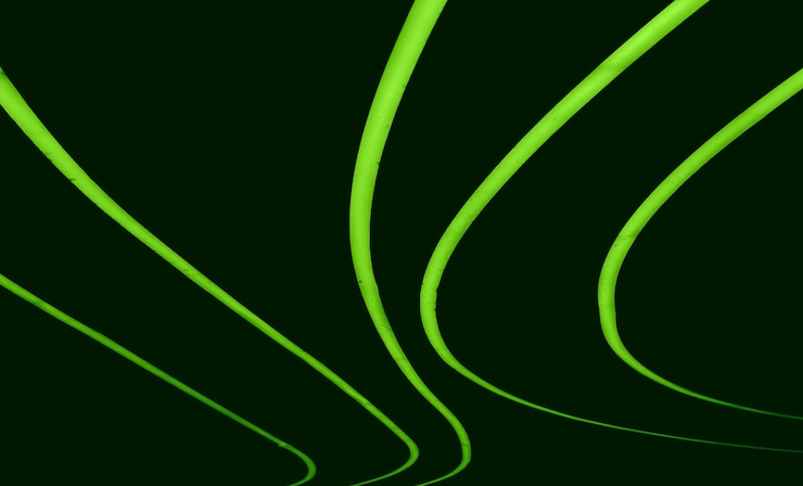 Foto desenho de fundo abstrato hd cor verde máxima