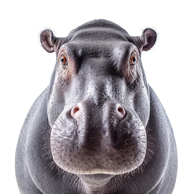 Foto desenho de hipopótamo