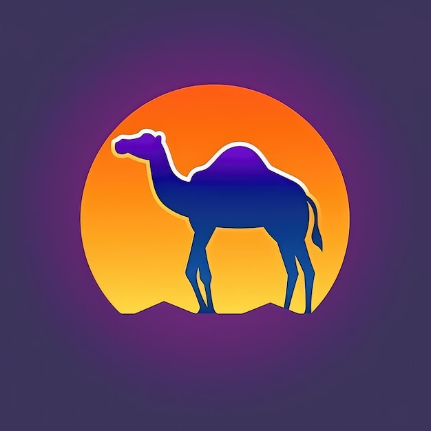 Desenho de ilustração de camelo