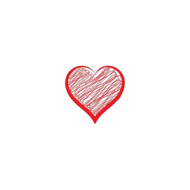 Desenho de ilustrações de Beauty Love Vector