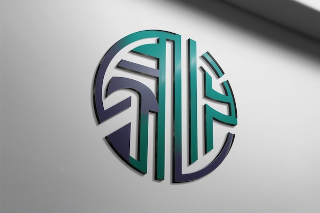 Desenho de logotipo corporativo de círculo colorido