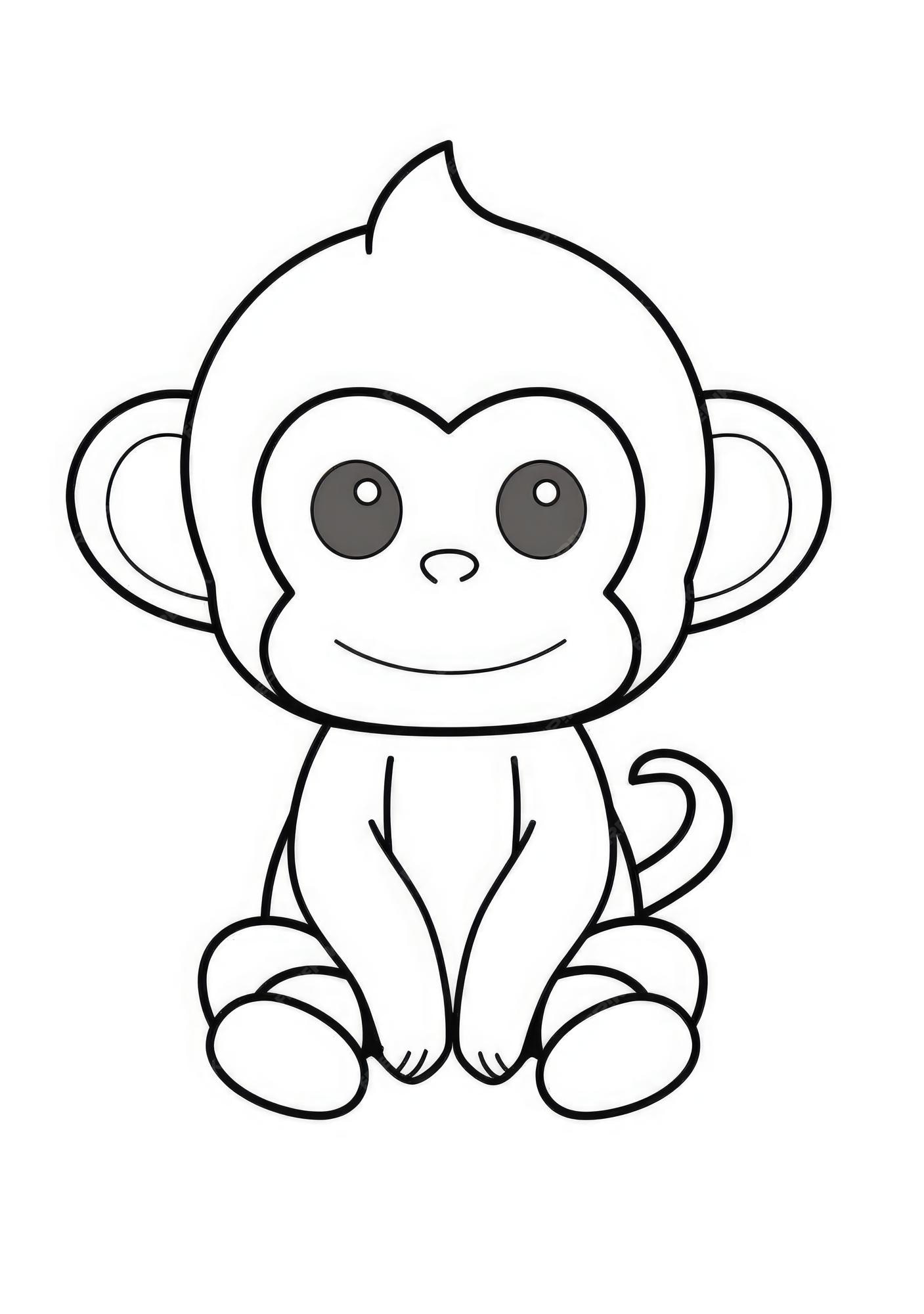 Macaco Desenho Para Colorir - Ultra Coloring Pages