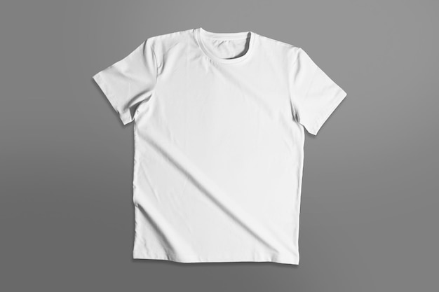Desenho de maquete de camiseta branca
