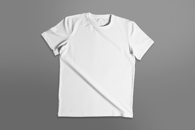 Desenho de maquete de camiseta branca