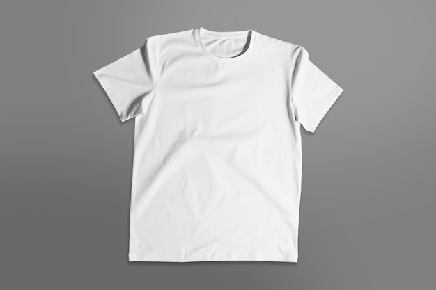 Desenho de maquete de camiseta branca