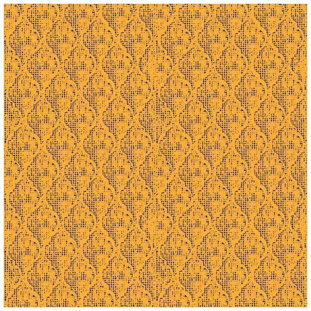 Desenho de padrão de tecido de bandana floral sem costura