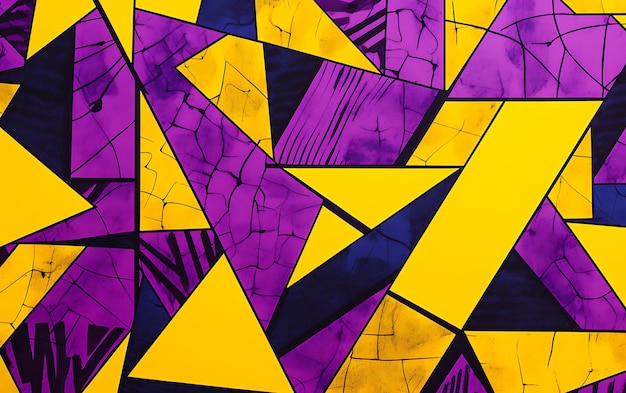 desenho de padrões abstratos com formas geométricas sobrepostas