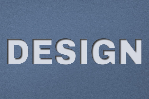 Desenho de papel cortado letras png clipart