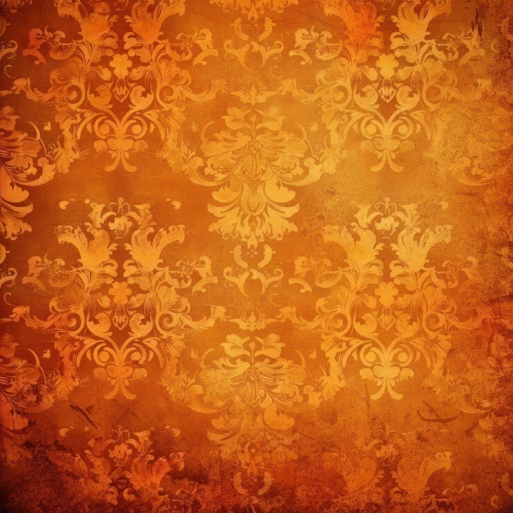 Foto desenho de papel de parede antigo de fundo laranja v6 job id 1bbc44075c224585b50b7408be35a64d