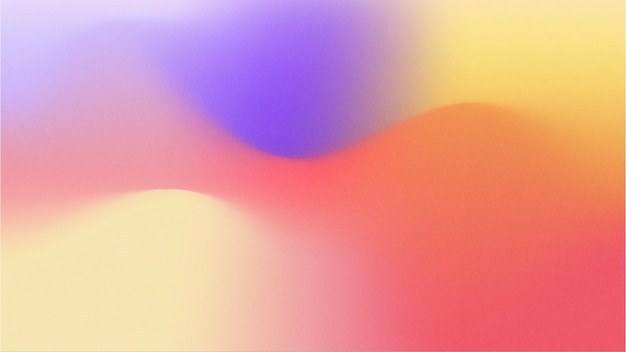 Desenho de ruído suave e granulado abstrato e colorido