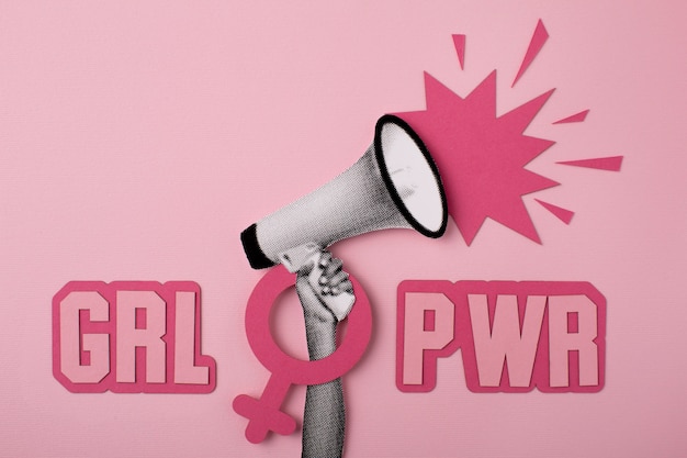 Desenho de vida morta da Girl Powers