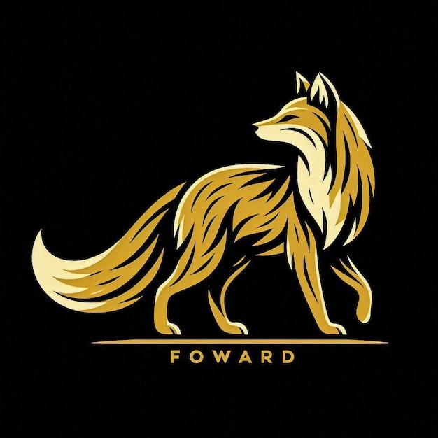 Desenho do logotipo da raposa