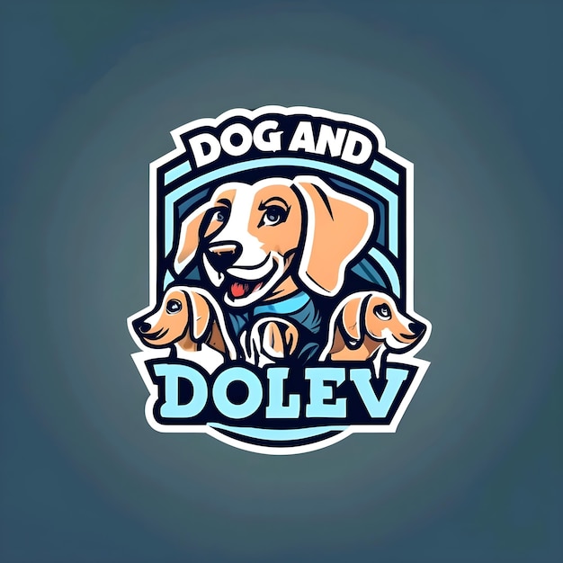 Foto desenho do logotipo do cão