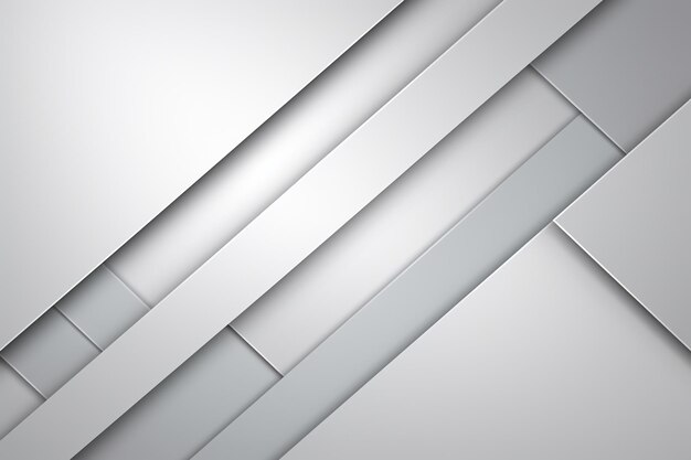 Desenho elegante de fundo branco moderno com sombras diagonais