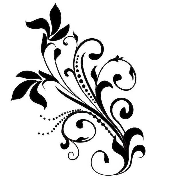 Desenho Floral Elegante