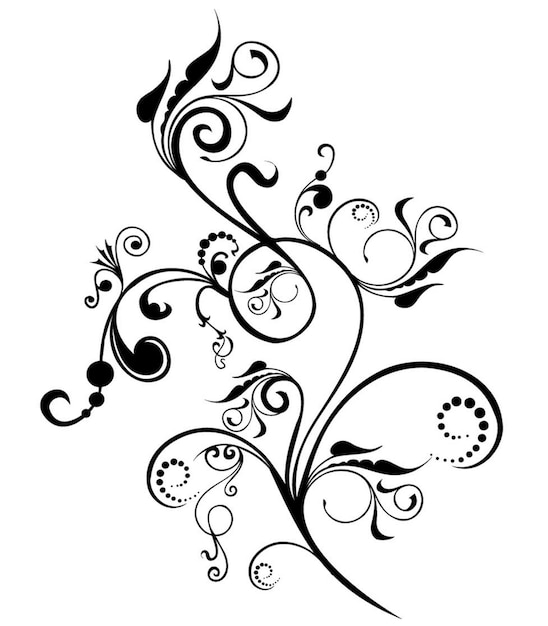 Desenho Floral Elegante