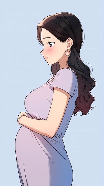 44 ideias de Anime grávidas em 2023  desenhos de gravidas, gravidas, bebe  desenho