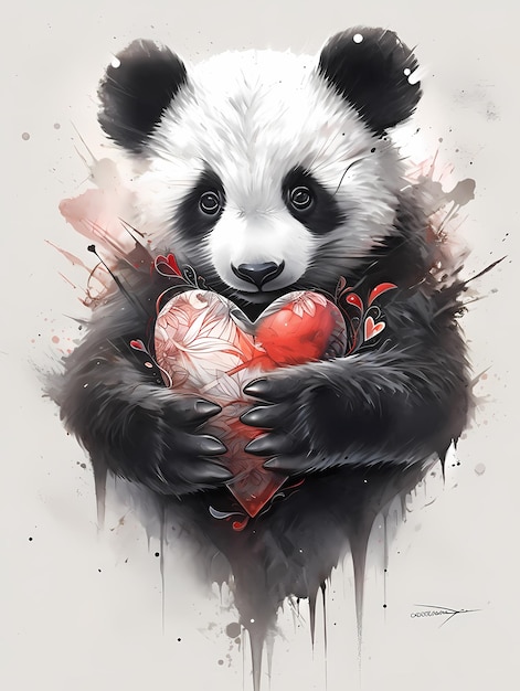 desenhos coloridos de panda fofodesign de personagens de pandapinturas decorativas pandas ferrania e bambu