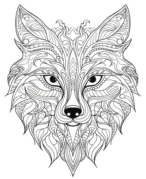 Desenhos para colorir gratuitos de Raposas para baixar - Raposas - Coloring  Pages for Adults