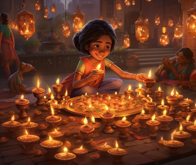 Los deseos de Diwali