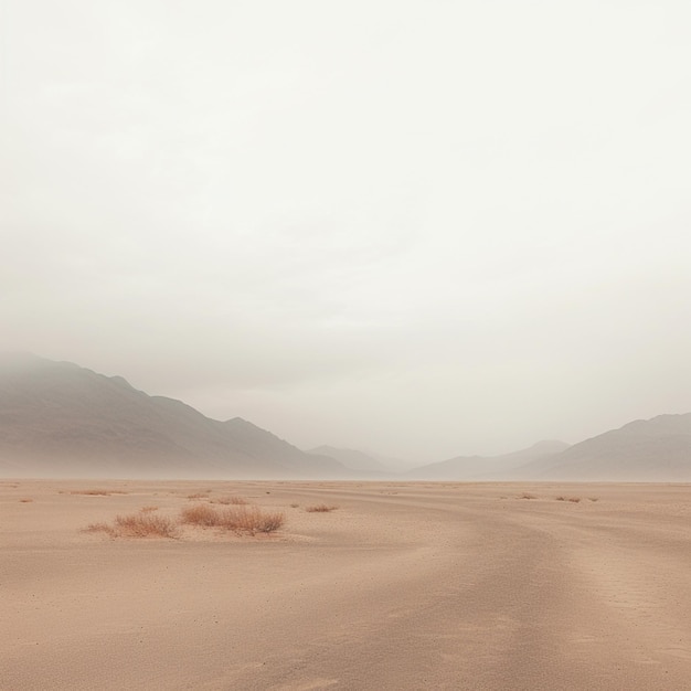 Desert Veiled in Grey captura a beleza absoluta de uma fotografia de paisagem minimalista