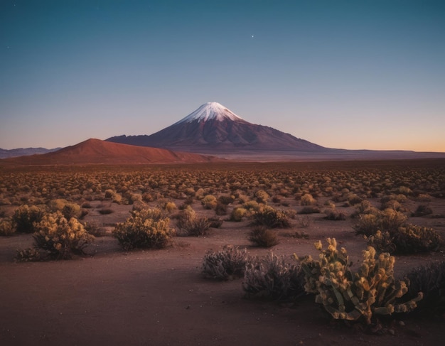 Deserto de atacama, no Chile