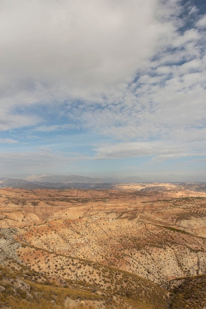 Foto deserto de gorafe e dólmens granada espanha